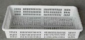 White Rectangular Plastic Baskets