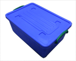 Nestable Plastic Storage Box and Lids  NO 6