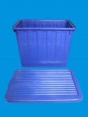 300 Litre Rectangular Plastic Storage Containers and Lids