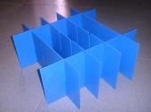 Plastic Corrugated Sheets Divider