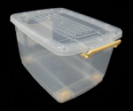 Nestable Plastic Storage Box and Lids NO 680