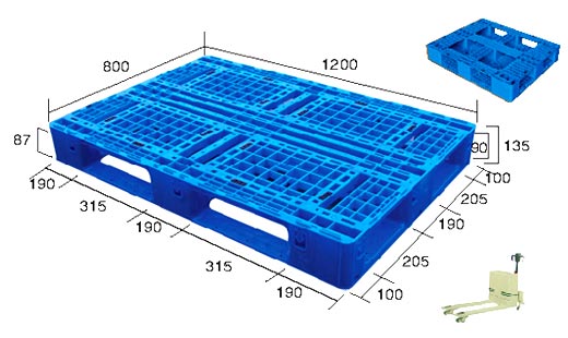 Euro  Stackable Plastic Pallets