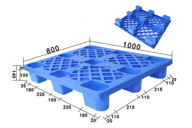 Lightweight Nestable  Truck Plastic Pallets