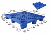 Lightweight Nestable Plastic Pallets