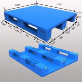 Totally closed Hygienic Plastic Pallets