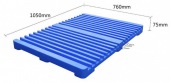 Ribbed Deck Plastic Pallet