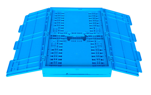 4634Attached Lid Collapsible & Folding Baskets